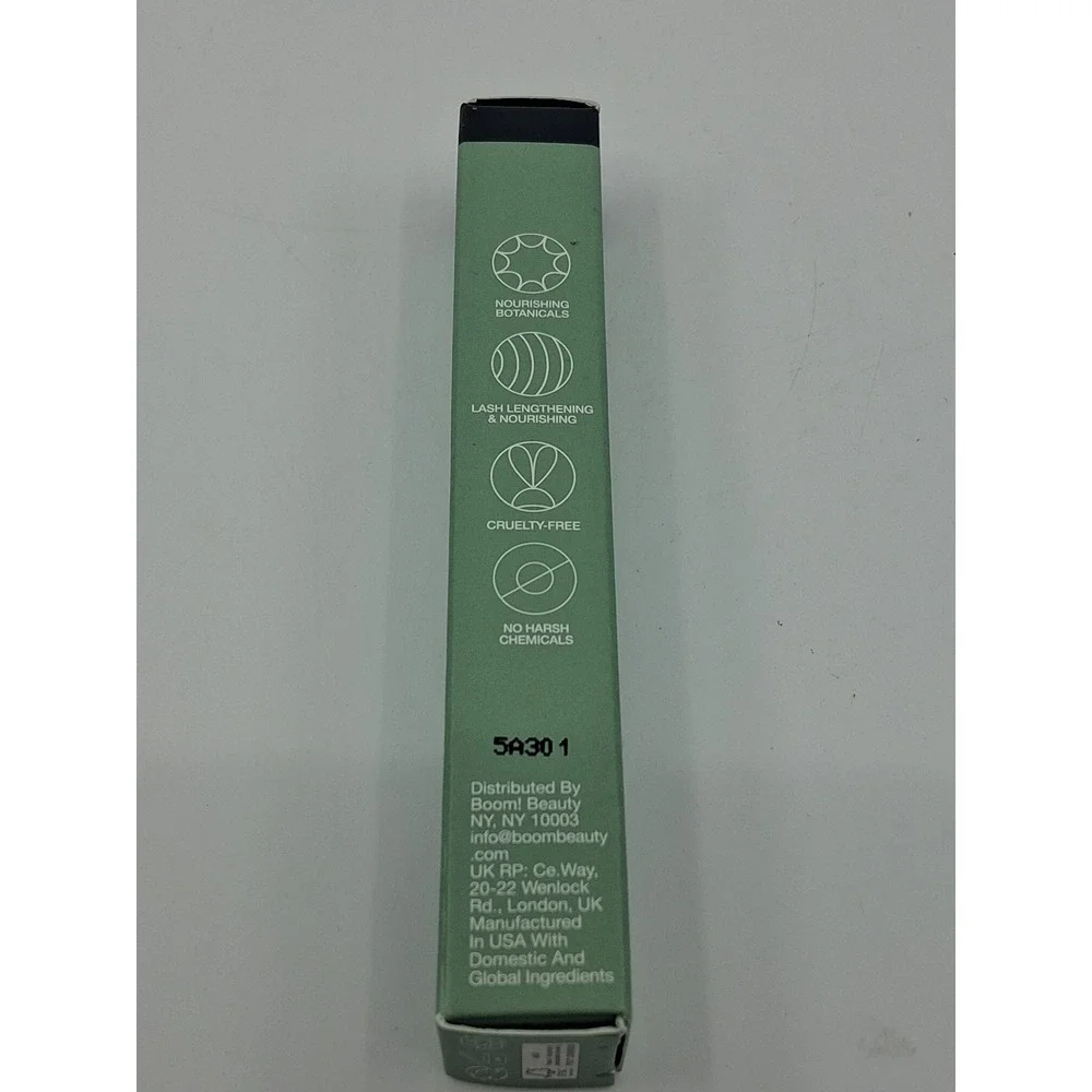 Boom‎ Beauty BoomBright Hydrating & Lengthening Mascara Black New Clean